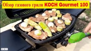 Обзор газового гриля KOCH Gourmet 100. Мечта сбылась.