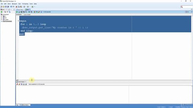 PL/SQL tutorial: PL/SQL FOR Loop In Oracle Database смотреть онлайн