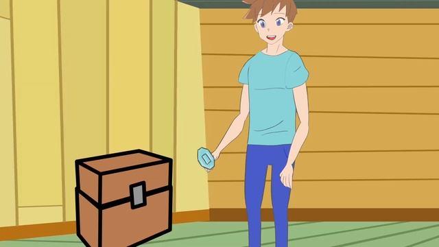 Steve I'm Stuck Ep71 // Alex and Steve (Minecraft Anime) смотреть онлайн