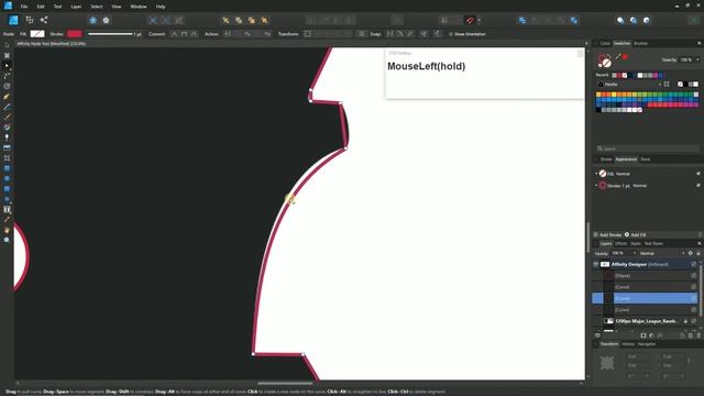 Affinity Designer Tutorial - Node Tool смотреть онлайн
