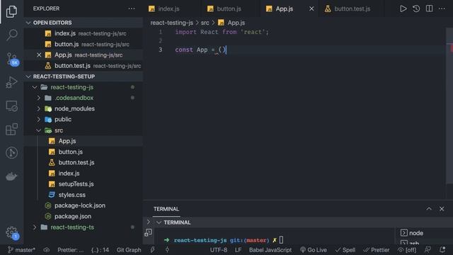 React Testing Library Testing react component #24 смотреть онлайн