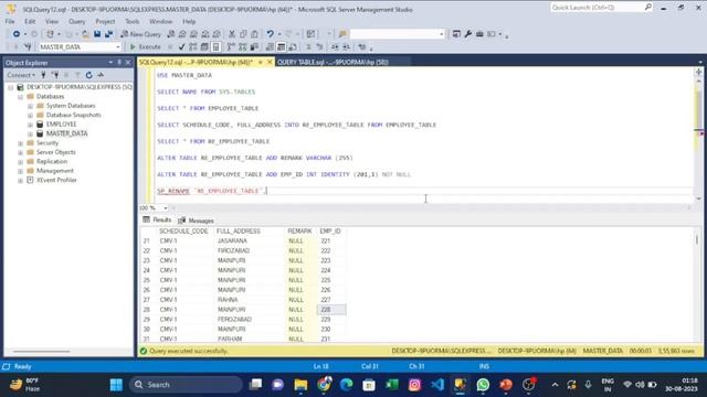 HOW TO COPY, UPDATE, DELETE, RENAME TABLE, ADD COLUMN, COLUMN AUTO INSERT VALUE AND RE-COLUMN IN SQ смотреть онлайн
