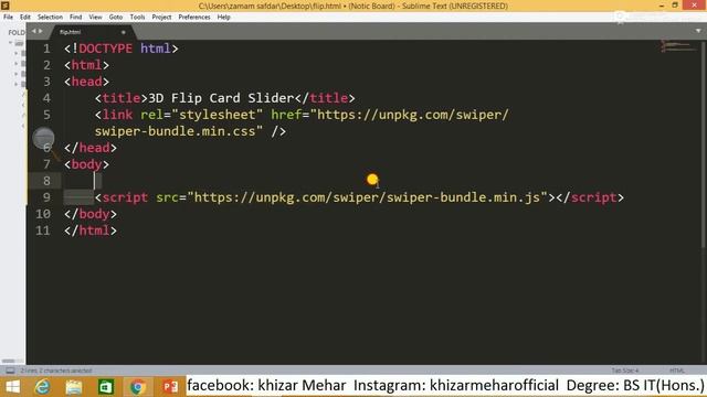 Responsive Touch Slider Using Html CSS & Swiper.js - 3D Responsive Slider Using Swiper.js смотреть онлайн
