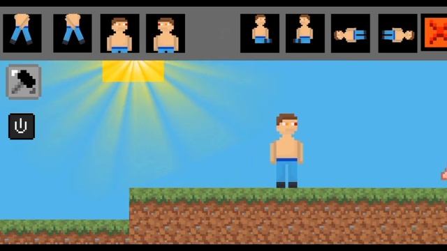 разработка 2D игры pocket sandbox #4 больше дерева,плодов, более живой мир и первый человек? смотреть онлайн