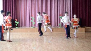 Стилизованно-народный танец«Кадриль»