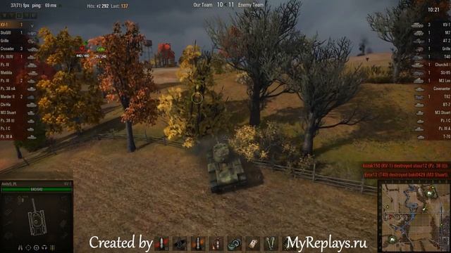 WOT: Highway - KV-1 - 6 frags - смотреть онлайн