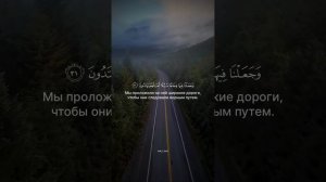 Чтец: Мухаммад Люхайдан Сура: 21, аяты: 30-33 #islam #quran #reels #коран #ислам #сунна #умма