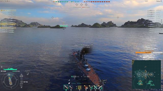 [World of Warships] [1440p] Стрим | Воскресенье в рандоме, из-за турнира поздновато смотреть онлайн