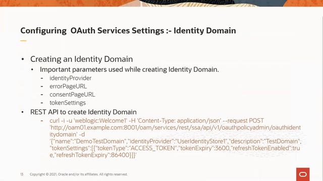 OAuth/OpenID: UserInfo for Oracle IAM смотреть онлайн