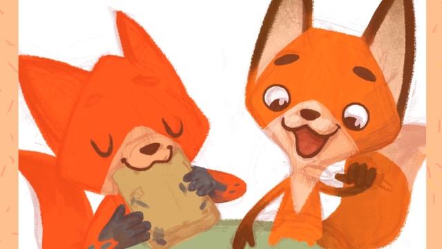 Иллюстрация для детской книги | процесс рисования SPEEDPAINT смотреть онлайн
