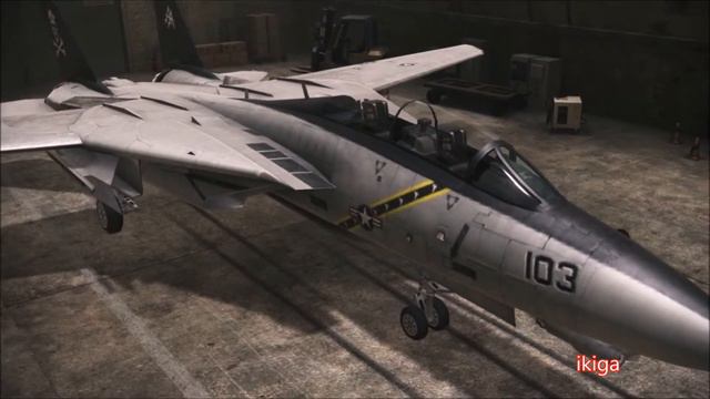 TOP GUN F-14D Super Tomcat Color 1 & 6 & 7 смотреть онлайн