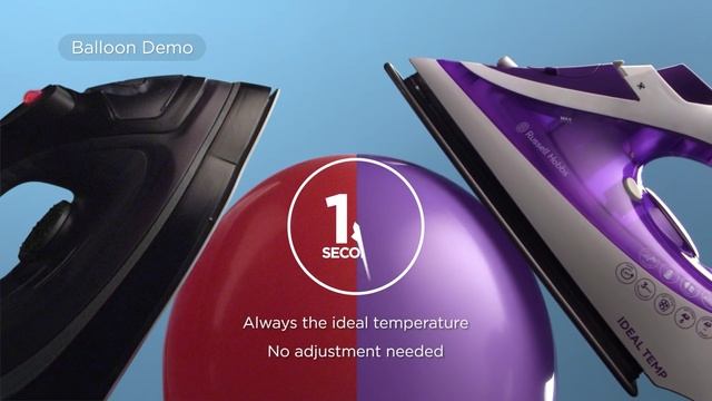Russell Hobbs Ideal Temp Iron Television Commercial смотреть онлайн