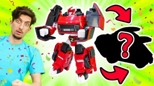 Тоботы спорят кто круче! Роботы трансформируются в машинки и едут на гонки! Видео про игры для детей