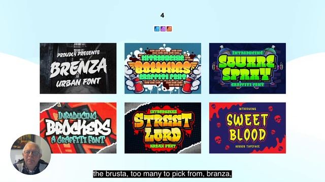 Fun With The Urban Graffiti Fonts Bundle for Affinity Photo, Designer or Publisher Version 2 смотреть онлайн