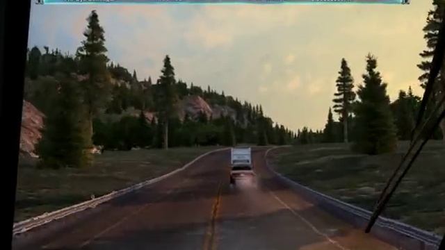 "Дальнобойщики 3: Покорение Америки", игра на максимальных настройках смотреть онлайн
