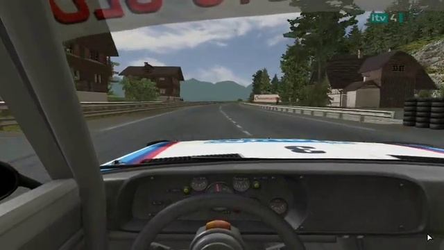 RACE 07 Retro Pack "The Alps" Hill Climb BMW CSL, 1st run up смотреть онлайн
