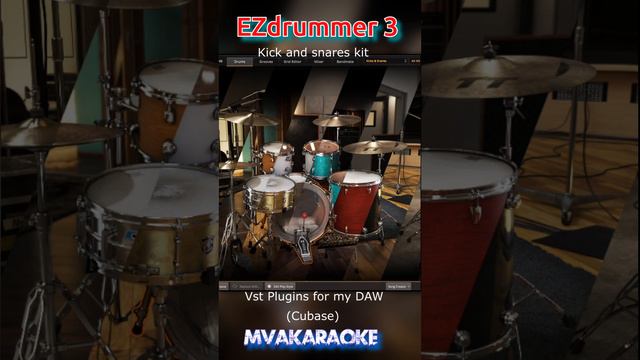 My Drums vst plugins | Ezdrummer 3 | kick & snares kit #mvakaraoke #shortvideo #asmr #asmrsounds смотреть онлайн