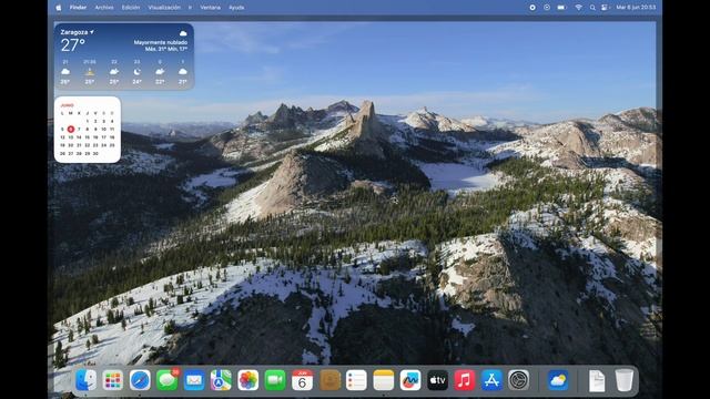 Te enseño las novedades macOS Sonoma Beta 1 ? Widgets y vídeos como fondo de pantalla ? смотреть онлайн