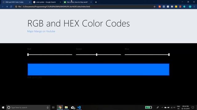 Understanding RGB & HEX Color Codes for CSS, Photoshop смотреть онлайн