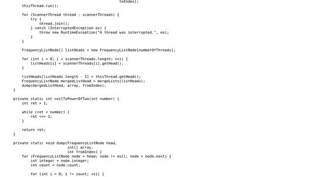 Code Review: Parallel curvesort in Java смотреть онлайн