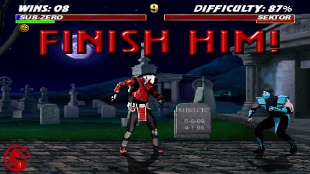 Ultimate Mortal Kombat 3 (MK Komplete Edition) Classic Sub-Zero смотреть онлайн