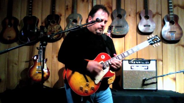 Garrett Park Guitars - 2009 Gibson '59 Reissue Les Paul Washed Cherry смотреть онлайн