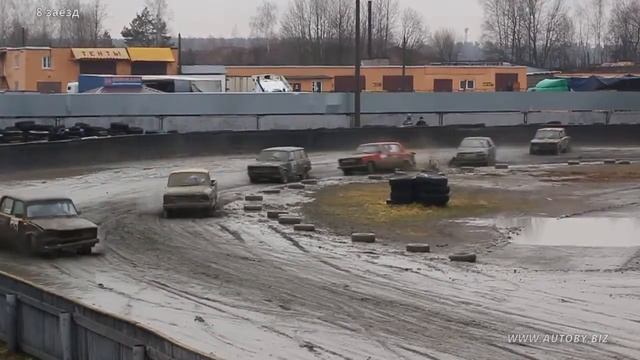 Трековые автогонки 2016. Класс «Легенды СССР» (20.11.2016, стадион "Заря", Минск) смотреть онлайн