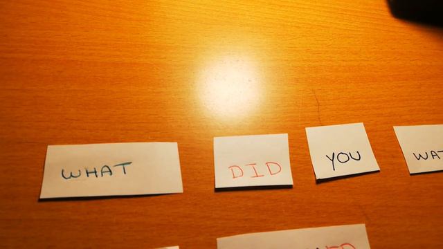 WHAT, WHERE, WHEN in interrogatives (past simple of regular verbs) смотреть онлайн