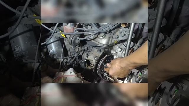Toyota 5k replace timing chain смотреть онлайн