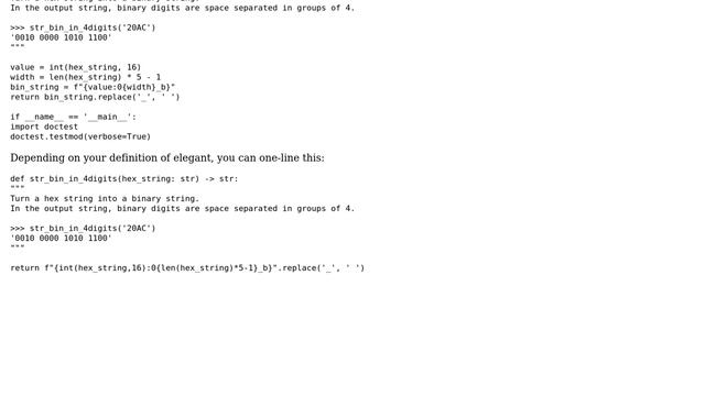 Converting hex to binary in the form of string (3 Solutions!!) смотреть онлайн