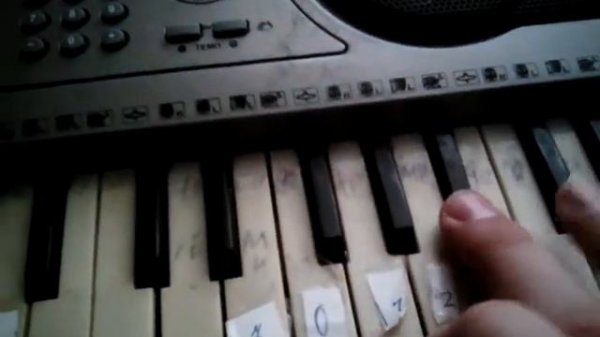 Лавандовый город на пианино (синтезаторе)