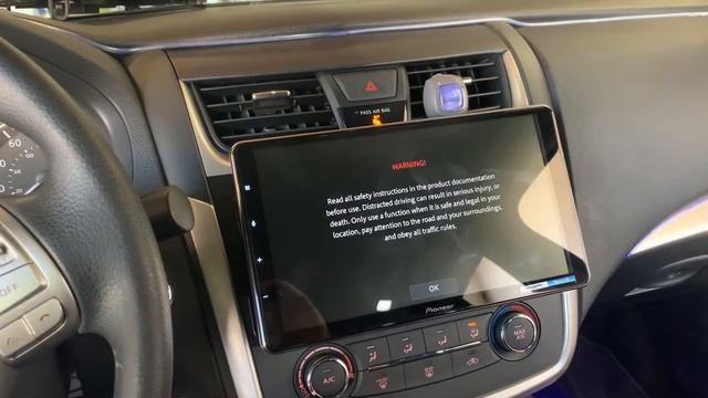 2016-18 Nissan Altima radio replacement. 10” Pioneer DMH-WT8600NEX wireless CarPlay/Android Auto смотреть онлайн