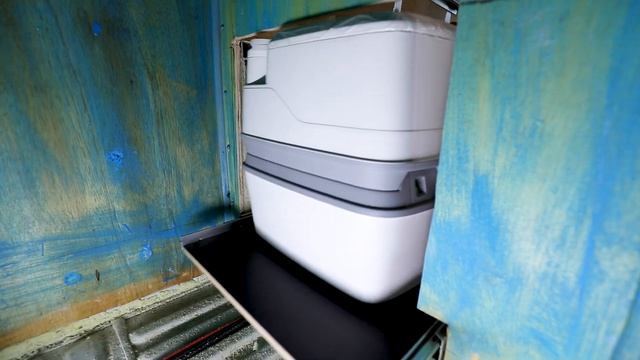 Toaleta Thetford Porta Potti 365 wysuwana na szufladzie | Łazienka w Kamperze | Budowa Vana odc.7|# смотреть онлайн