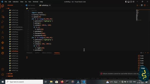 Mathematical Graph Using Python Turtle Code | Python Programming Hub смотреть онлайн