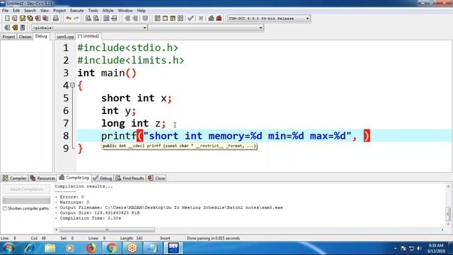 Subtypes of integer datatype смотреть онлайн