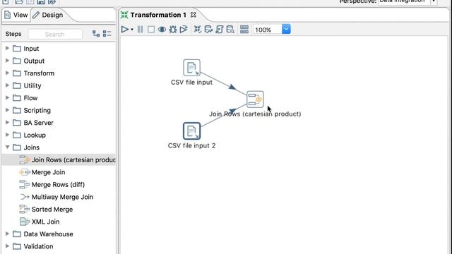Pentaho DI Simple example смотреть онлайн
