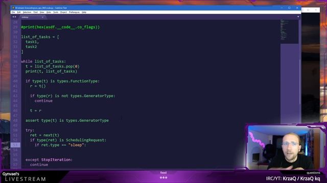 Hacking Livestream #64: async/await in Python 3 смотреть онлайн