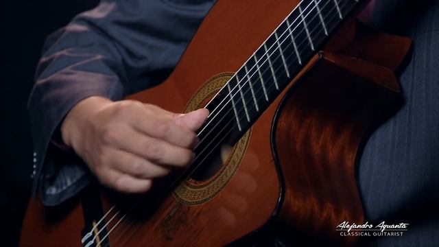ZORBA THE GREEK - Performed by Alejandro Aguanta - Classical guitar смотреть онлайн
