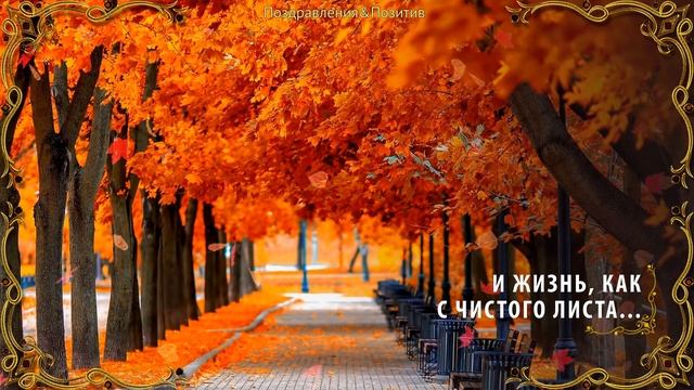 А может быть нас ОСЕНЬ учит. Маленькое стихотворение про осень. Музыка для души смотреть онлайн