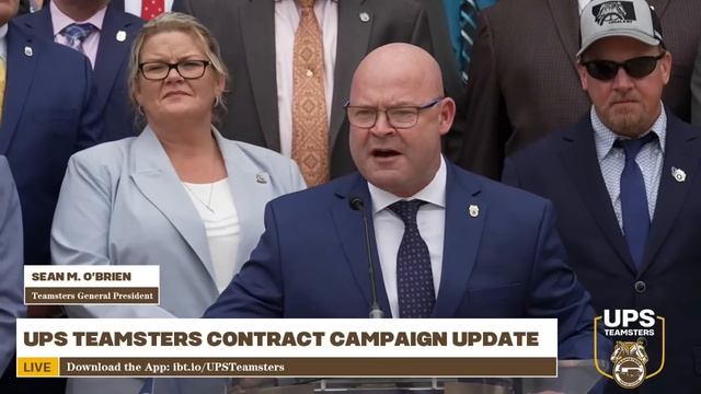 UPS Teamsters Contract Campaign Update - July 1 смотреть онлайн