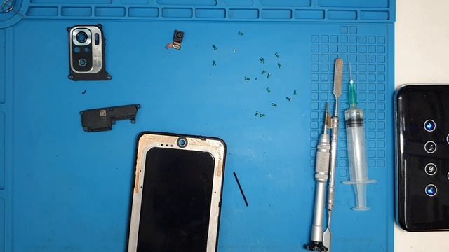 Замена дисплея Xiaomi redmi note 10s / note 10 | Разборка | смотреть онлайн