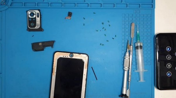 Замена дисплея Xiaomi redmi note 10s / note 10 | Разборка |