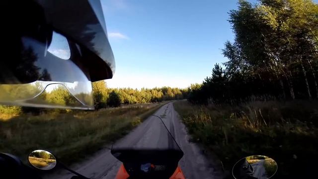 KTM 990 Adventure Оранжевое настроение эндуро с пассажиром смотреть онлайн