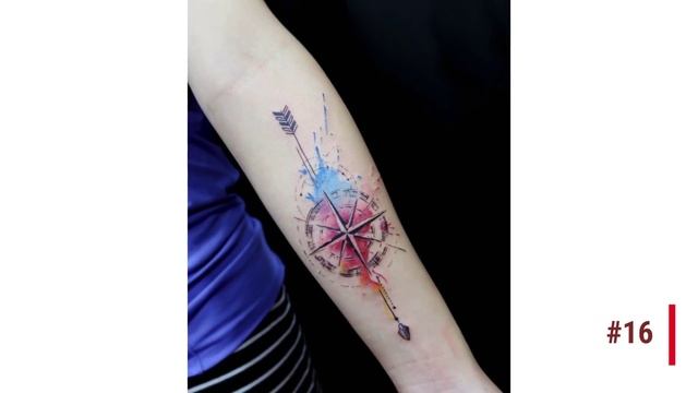 30 Compass Tattoos for Men That'll Help You To Find The Right Direction смотреть онлайн