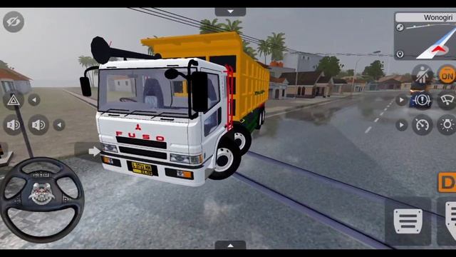 Mitsubishi Fuso Dumb Truck Vs Bullet Train – Bus Simulator Indonesia - Android Gameplay смотреть онлайн