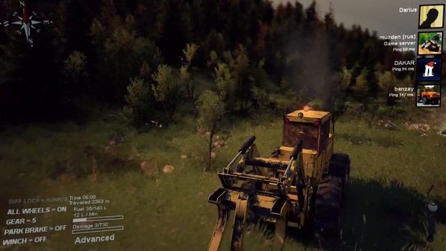 SpinTires Карта «Плато»