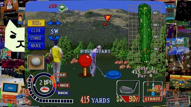 Let's Play Konami Open Golf Championship | Ashgabat Cat's Let's Play That