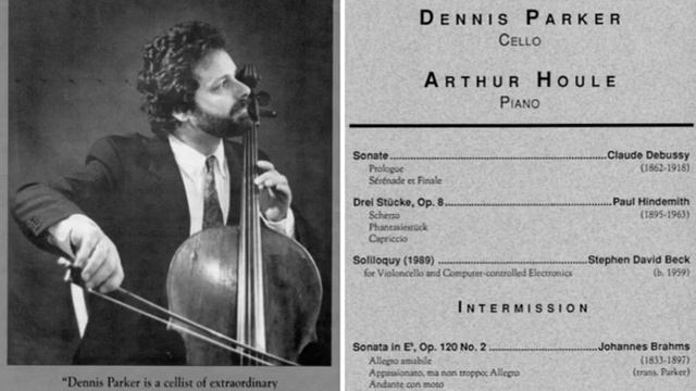 Janáček: Pohádka (A Tale; 1910) for cello & piano – Dennis Parker, cello; Arthur Houle, piano смотреть онлайн