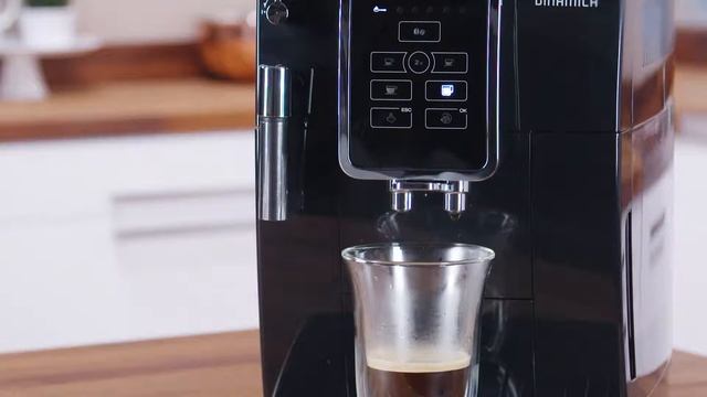 Cách pha từ bột cà phê của máy DeLonghi Dinamica ECAM 350.15.B смотреть онлайн