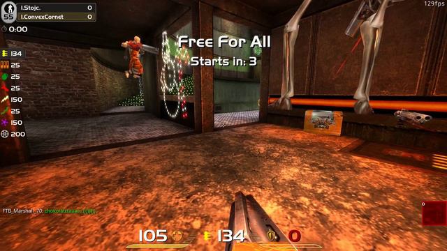 Convex Cornet Plays Quake Live FFA Part 7 1080p 60fps смотреть онлайн